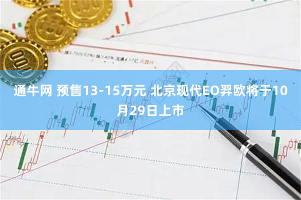 通牛网 预售13-15万元 北京现代EO羿欧将于10月29日上市