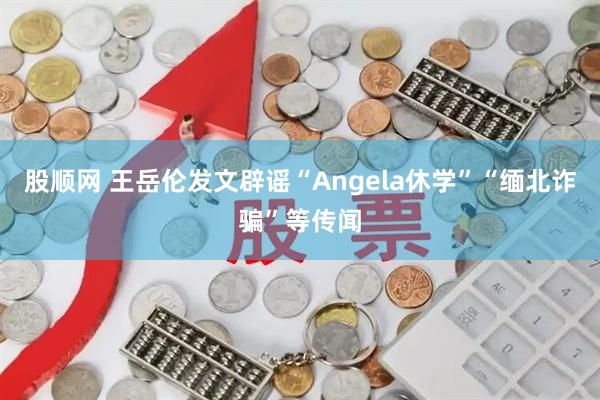 股顺网 王岳伦发文辟谣“Angela休学”“缅北诈骗”等传闻
